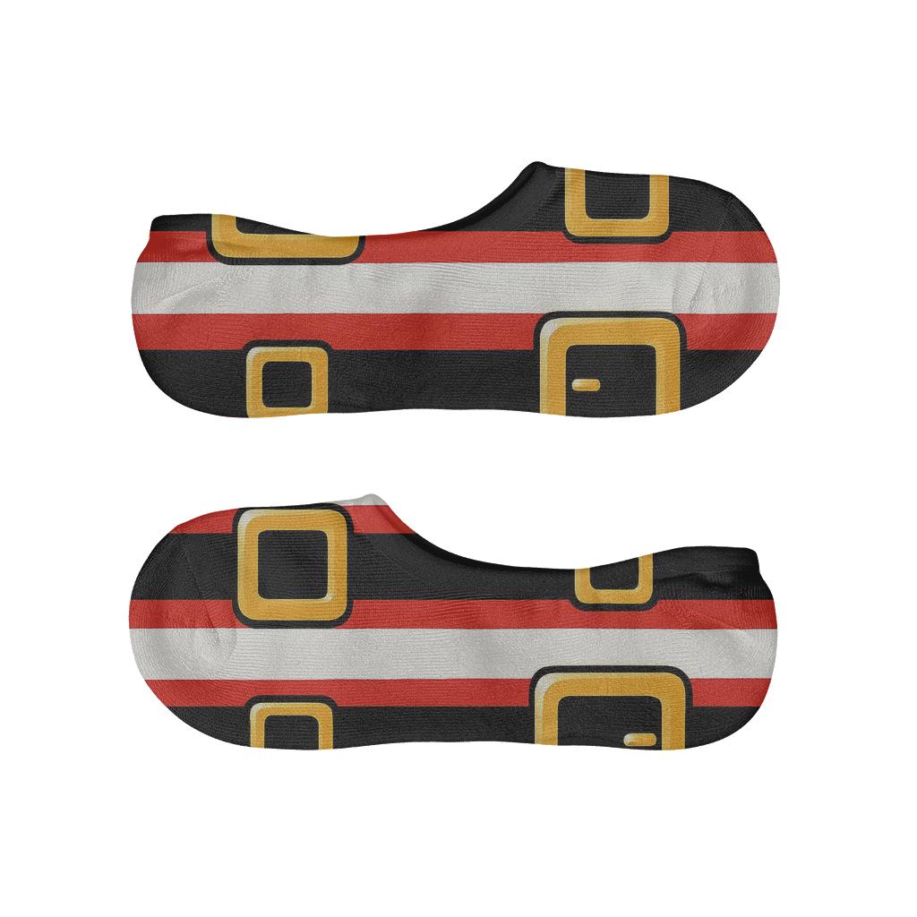 Belt Buckle With Santa Motif trendy no-show sock styles