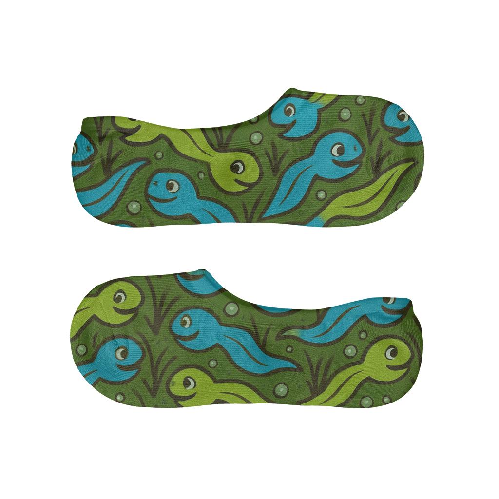 Tadpole Chevron Flow low cut no-show socks