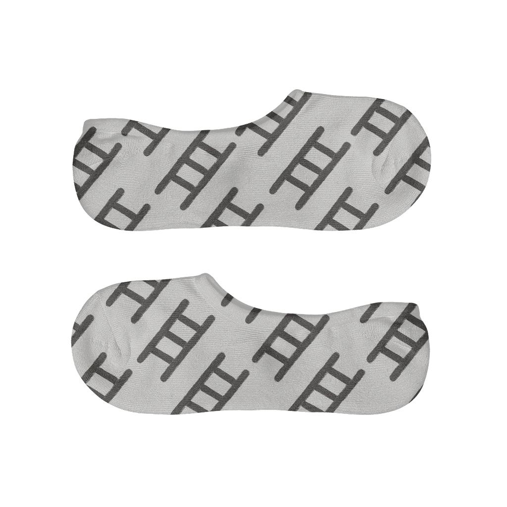 Fine Ladder Shift trendy no-show sock styles
