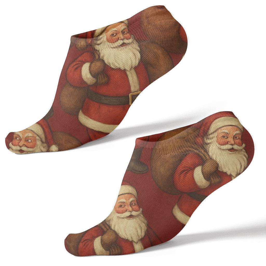Santa Parade Tessellation stylish athletic ankle socks
