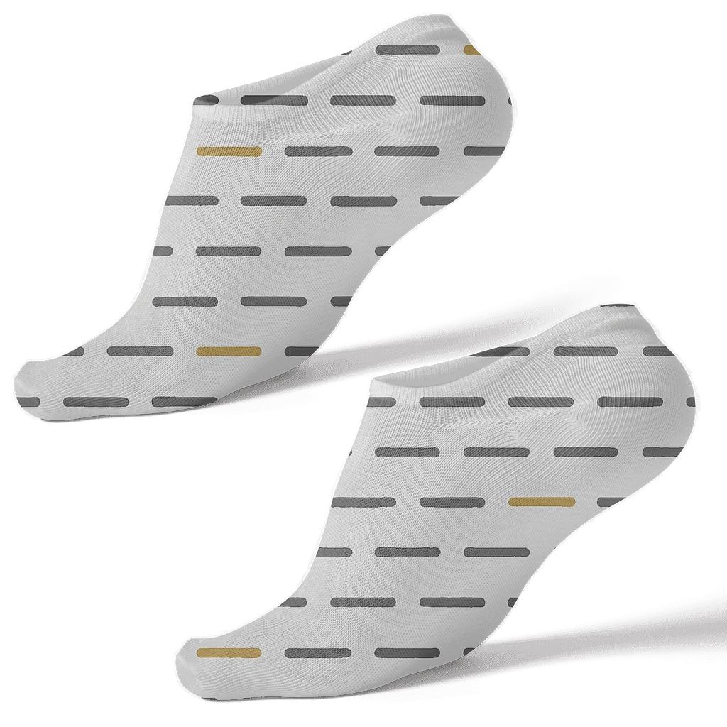 Even Dash Sequence stylish athletic ankle socks