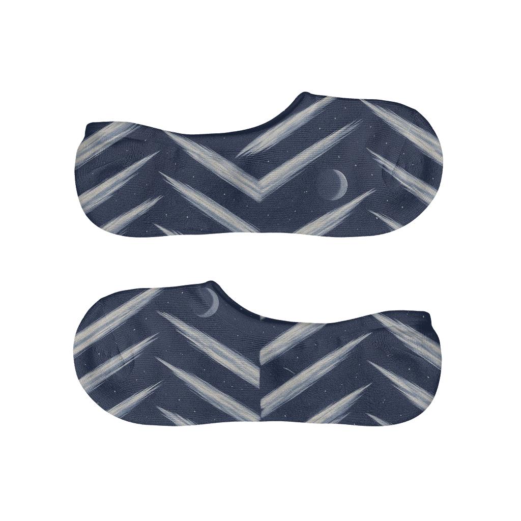 Cirrus Streak Chevron low cut no-show socks