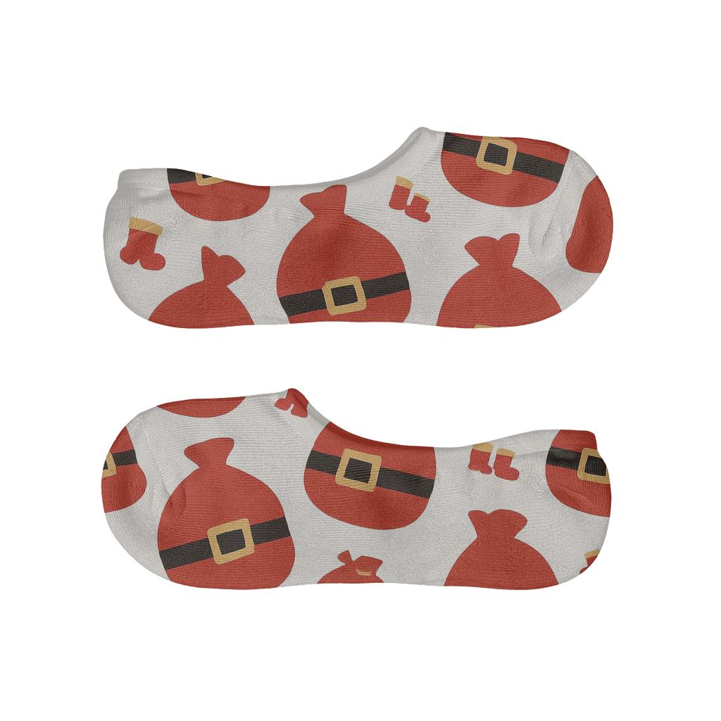 Sack Scatter Santa comfortable low-cut socks