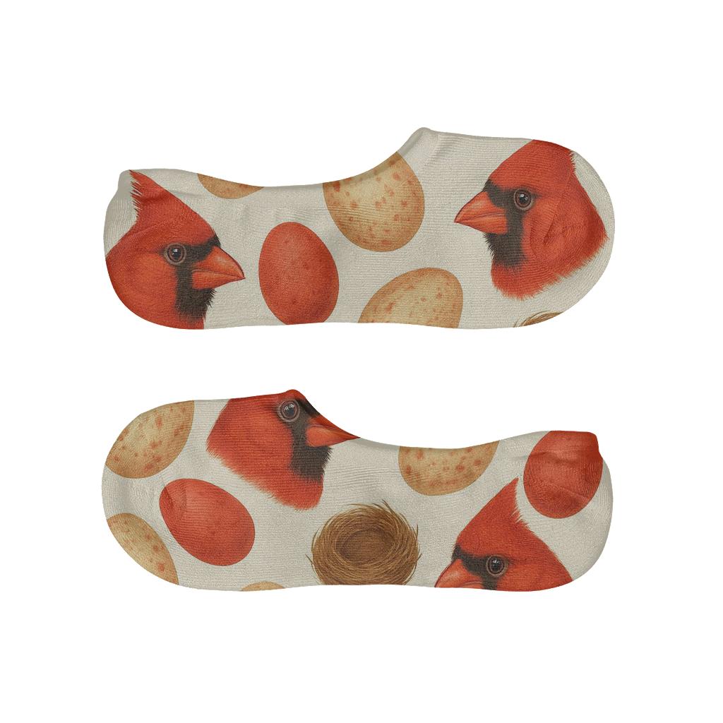 Cardinal Egg Scatter unique hidden socks