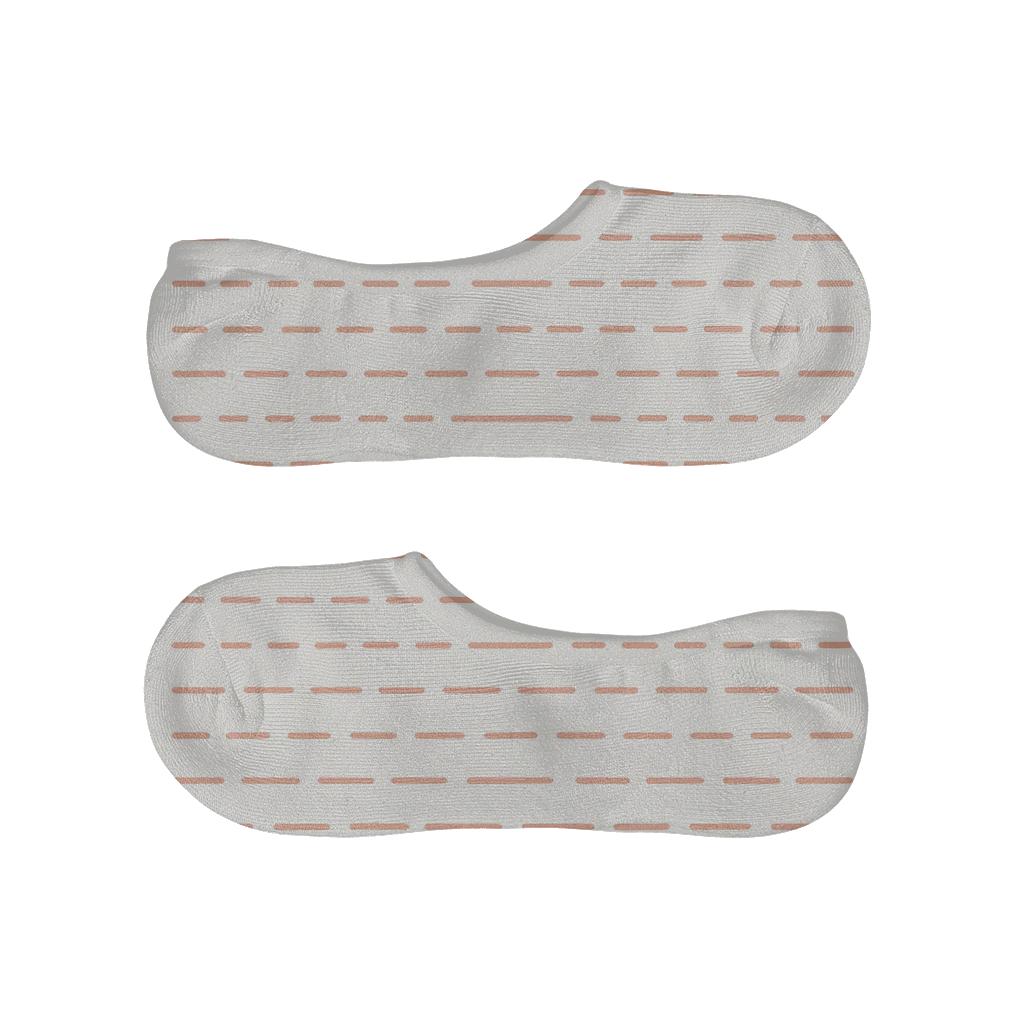 Even Dash Sequence personalized no-show socks