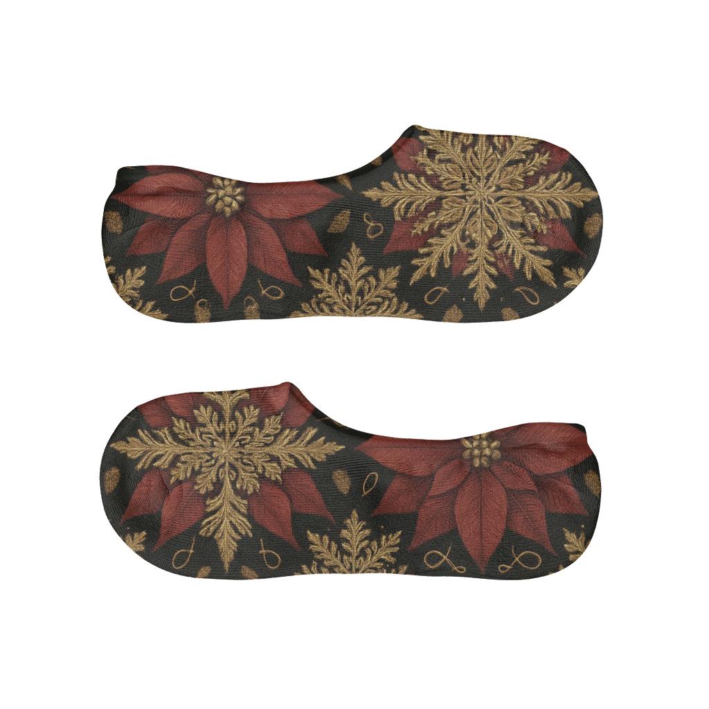 Noel Starburst Tessellation comfortable low-cut socks