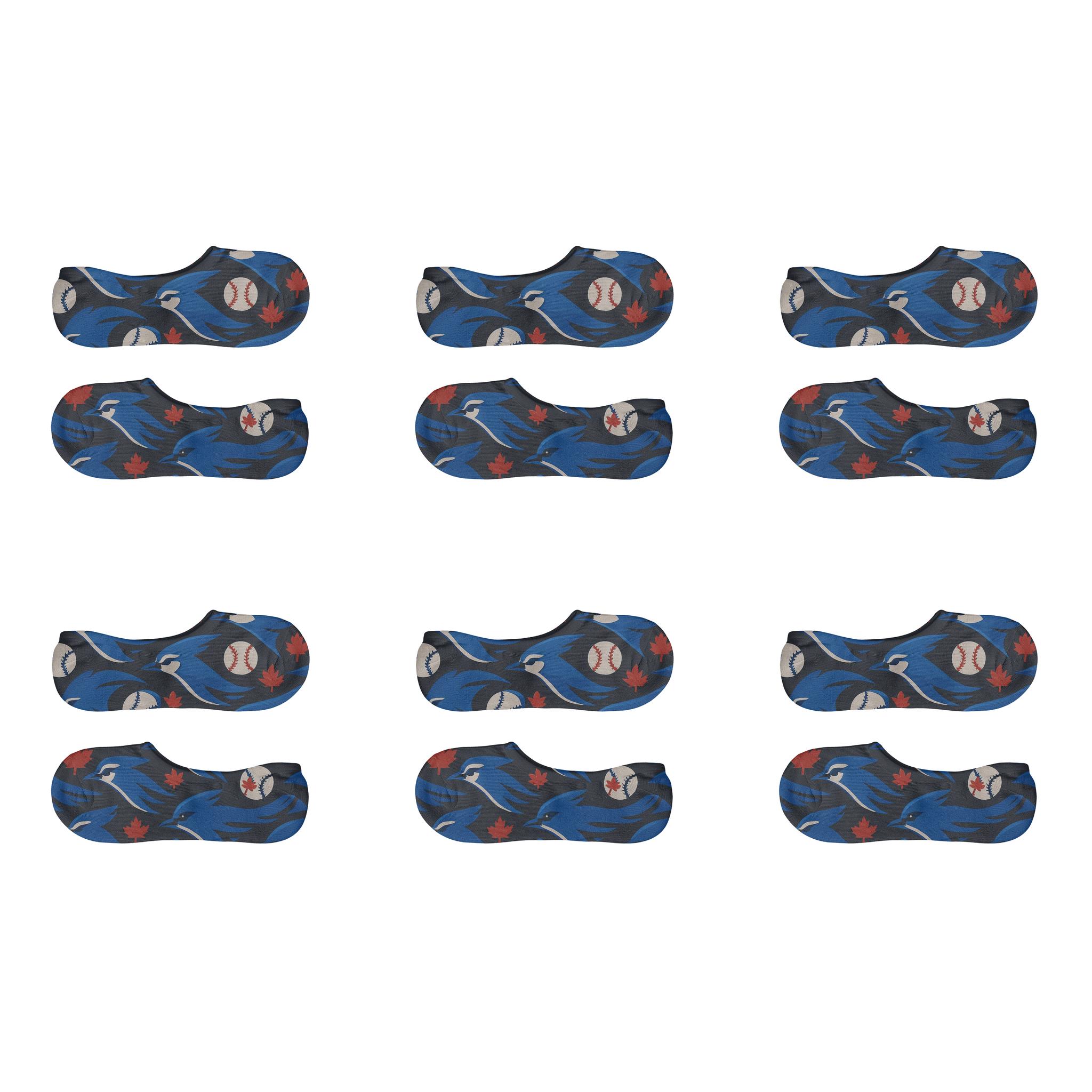 Flying Jay Tessellation Mid-Strike soft cotton no-show socks