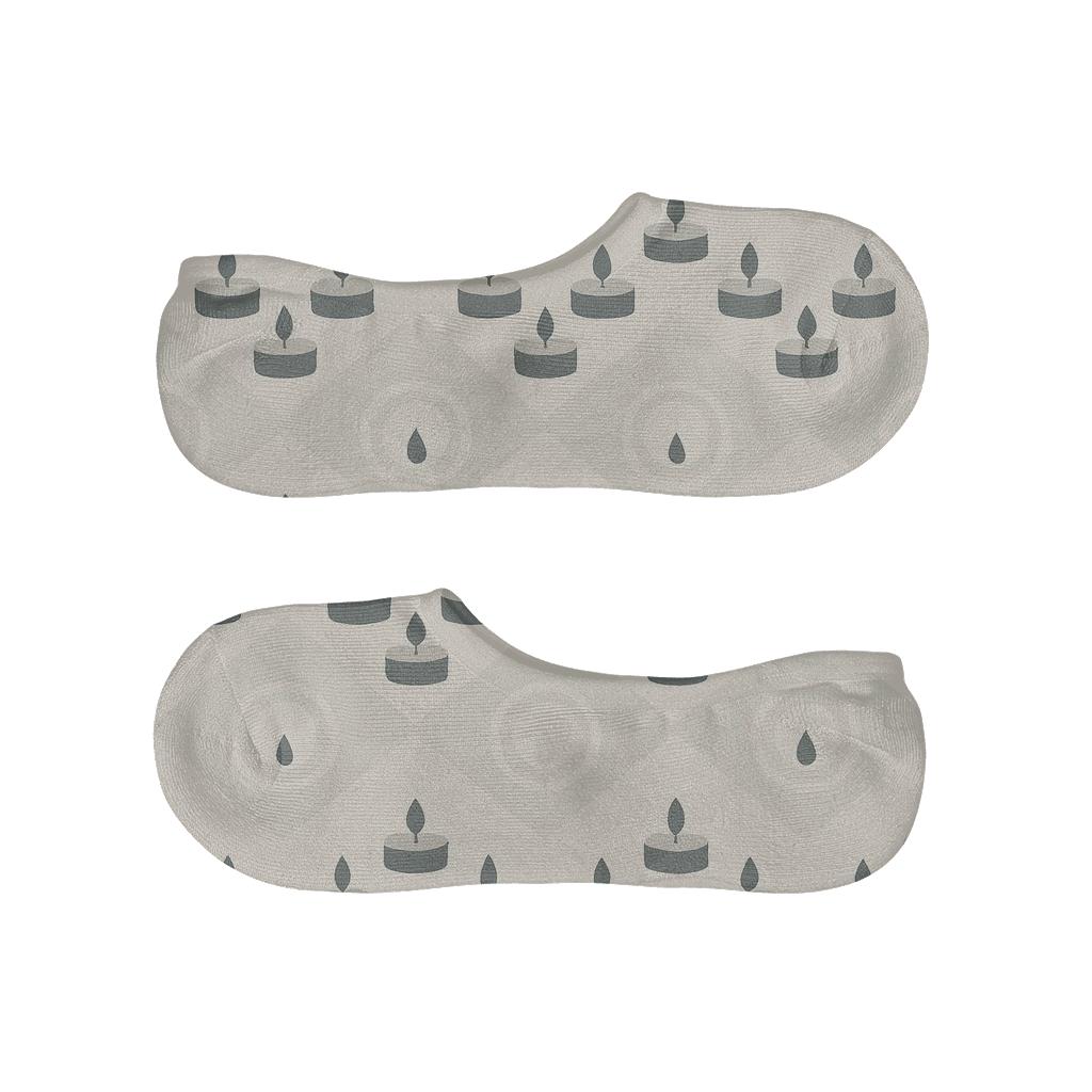 Tealight Chevron With Candle Finish comfortable low-cut socks