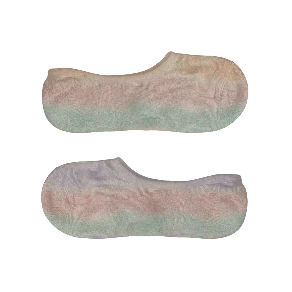 Crinkle Speckle Bands Pastel Dream personalized invisible socks
