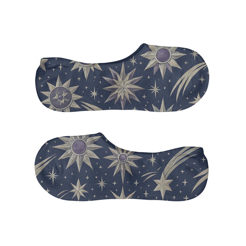 Star Medallion Lattice With Star Of Bethlehem Compound trendy no-show sock styles