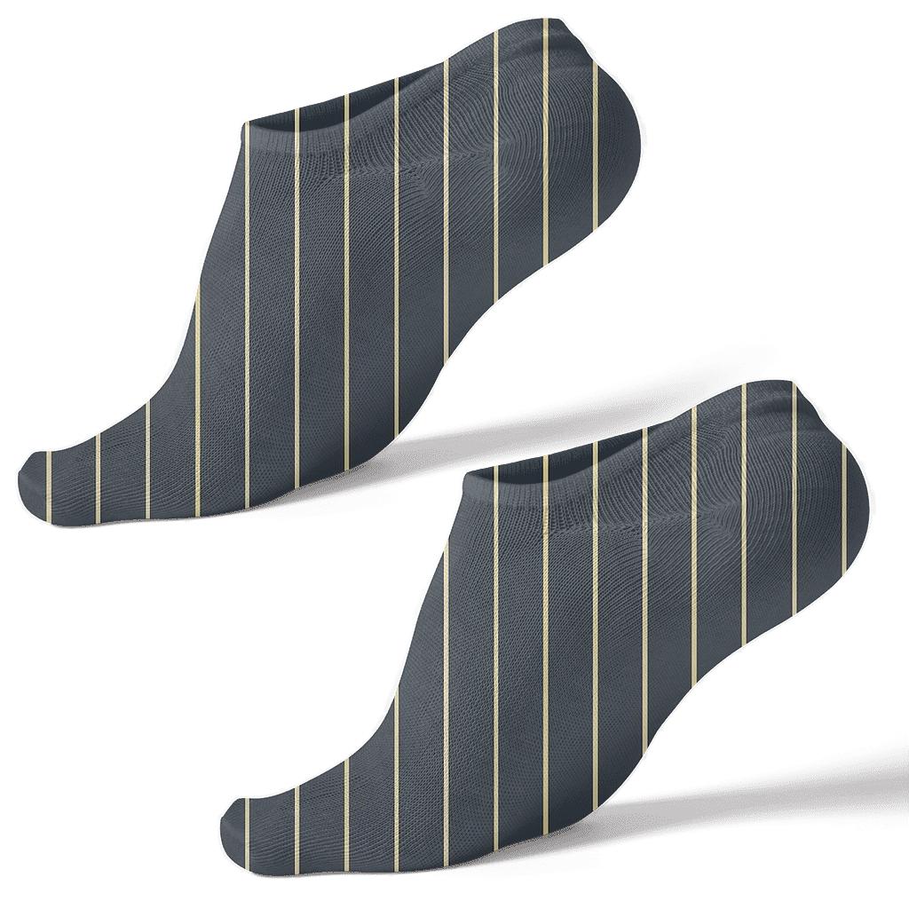 Micro Pinstripe Rhythm soft everyday ankle socks