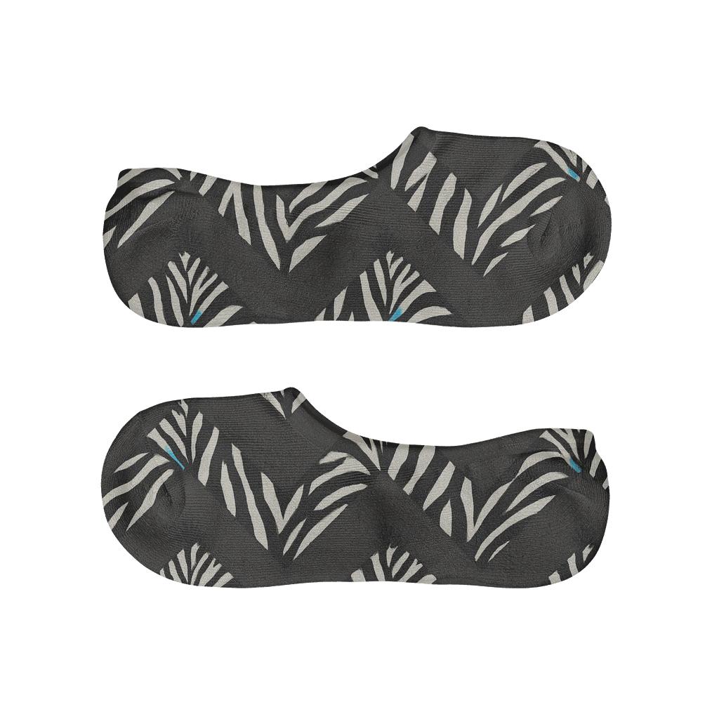 Broken Stripe Chevron Field unique hidden socks