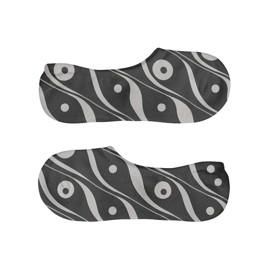 Kinetic Taijitu Wave Bands comfortable low-cut socks