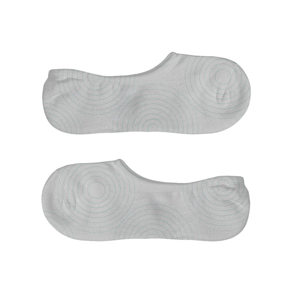 Minimal Low Tide Ripple Grid breathable no-show socks