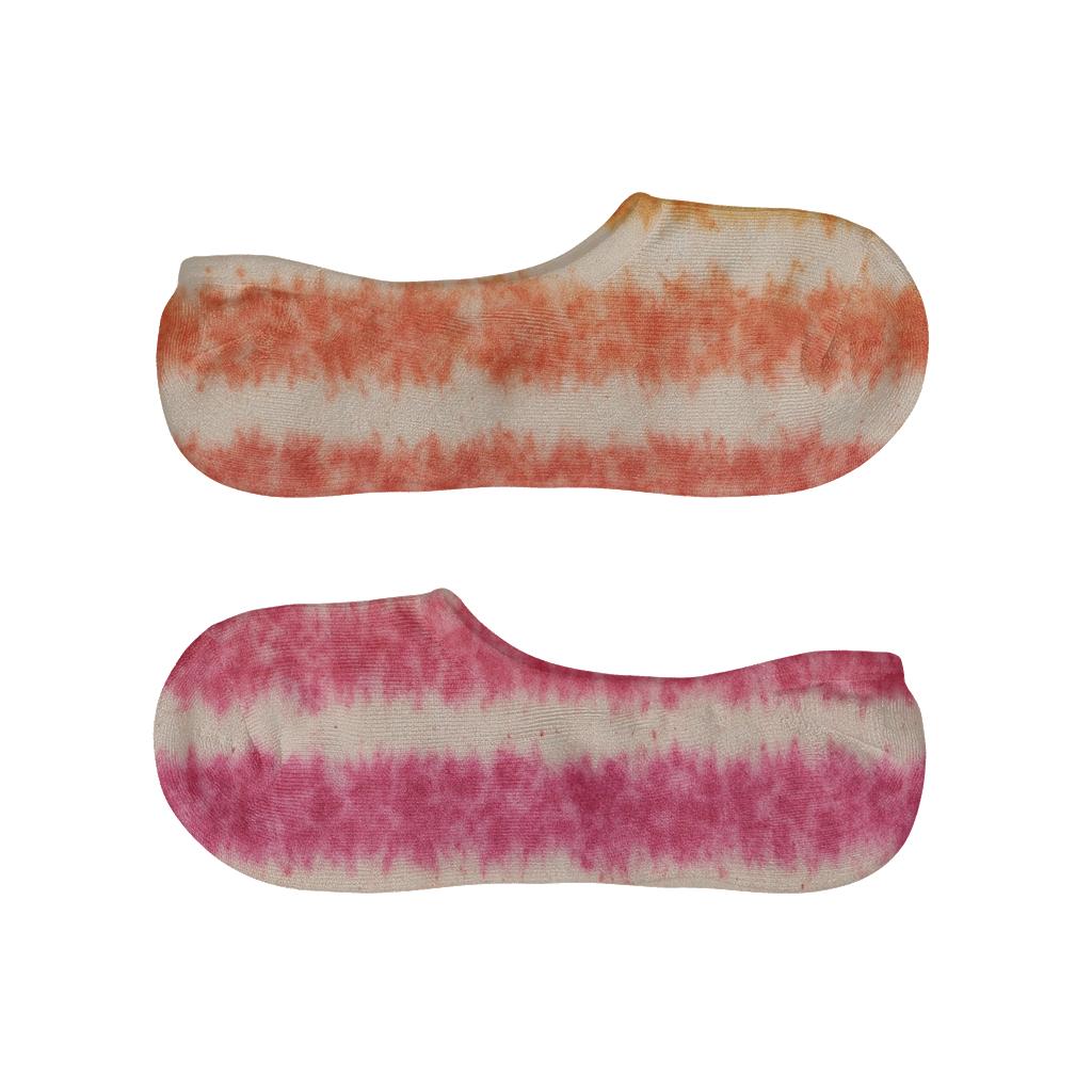 Sunset Ombre Scrunch Bands personalized invisible socks