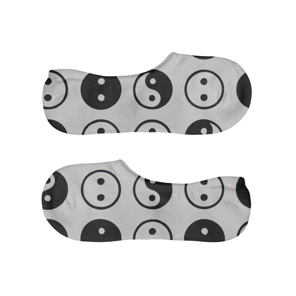 Minimal Taijitu Checker Drift comfortable invisible socks