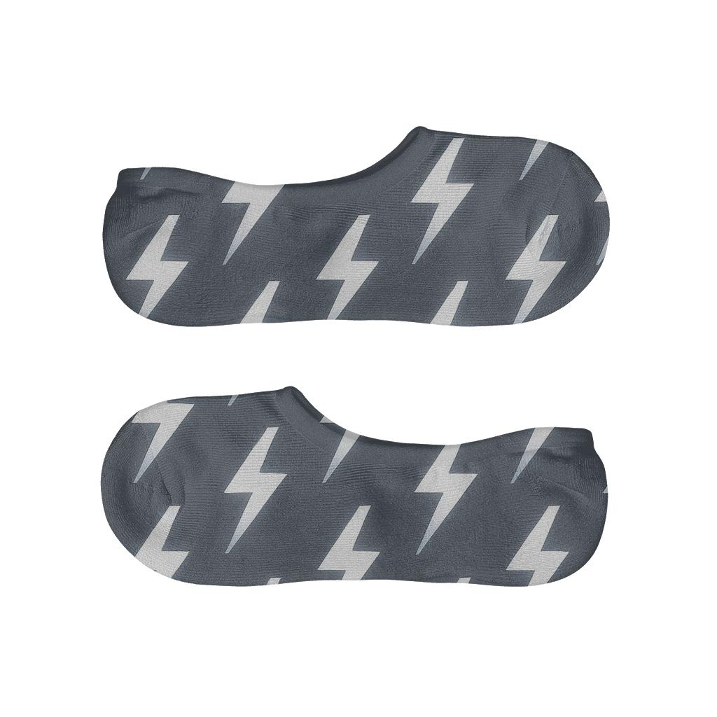 Storm Chevron Bolt Bands breathable no-show socks