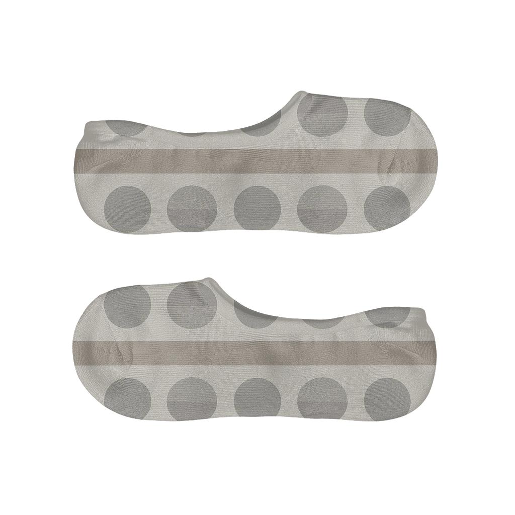 Lunar Phase Bands low cut no-show socks