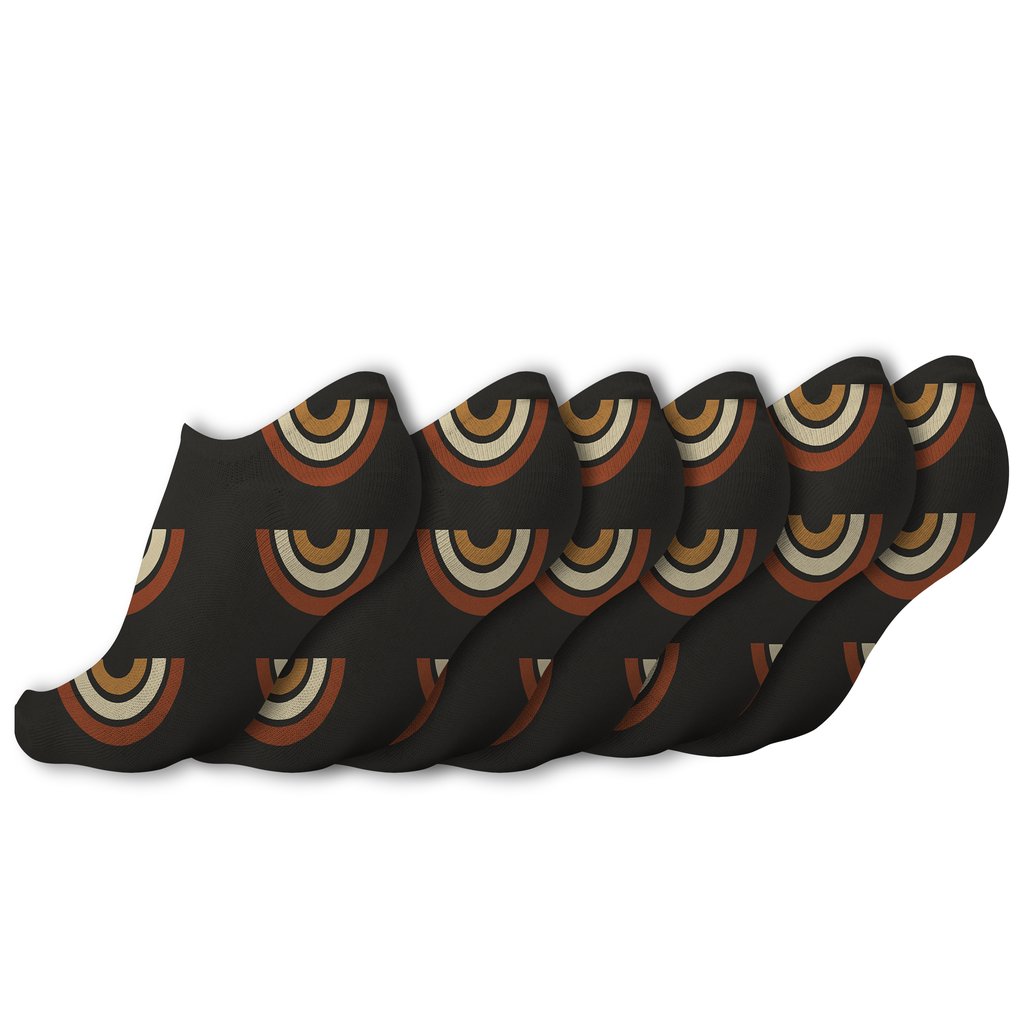 Planetary Ring Bands comfortable cotton ankle socks