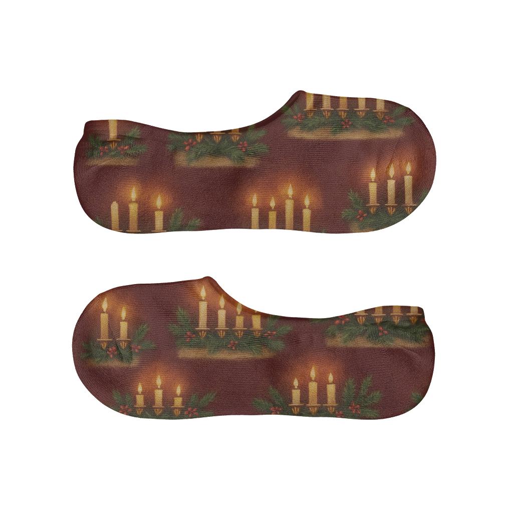 Evergreen Mantel Scatter (Advent Candles Edition) unique hidden socks