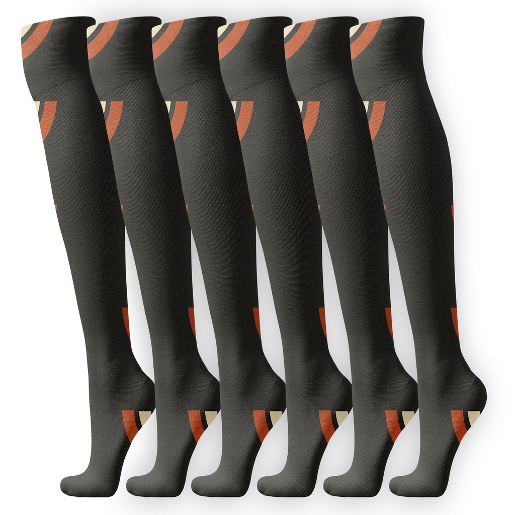 Planetary Ring Bands custom knee-high socks