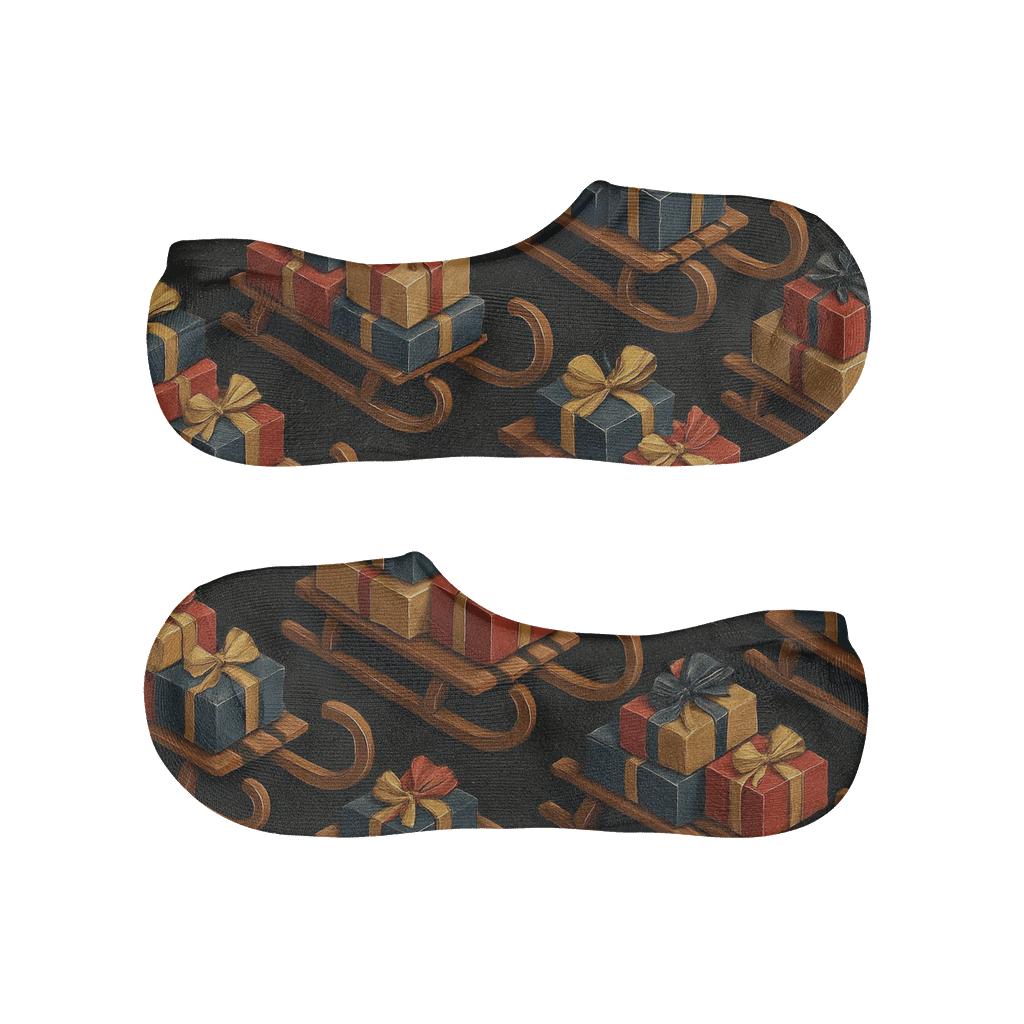 Winter Gift Runner Sleigh Edition comfortable invisible socks