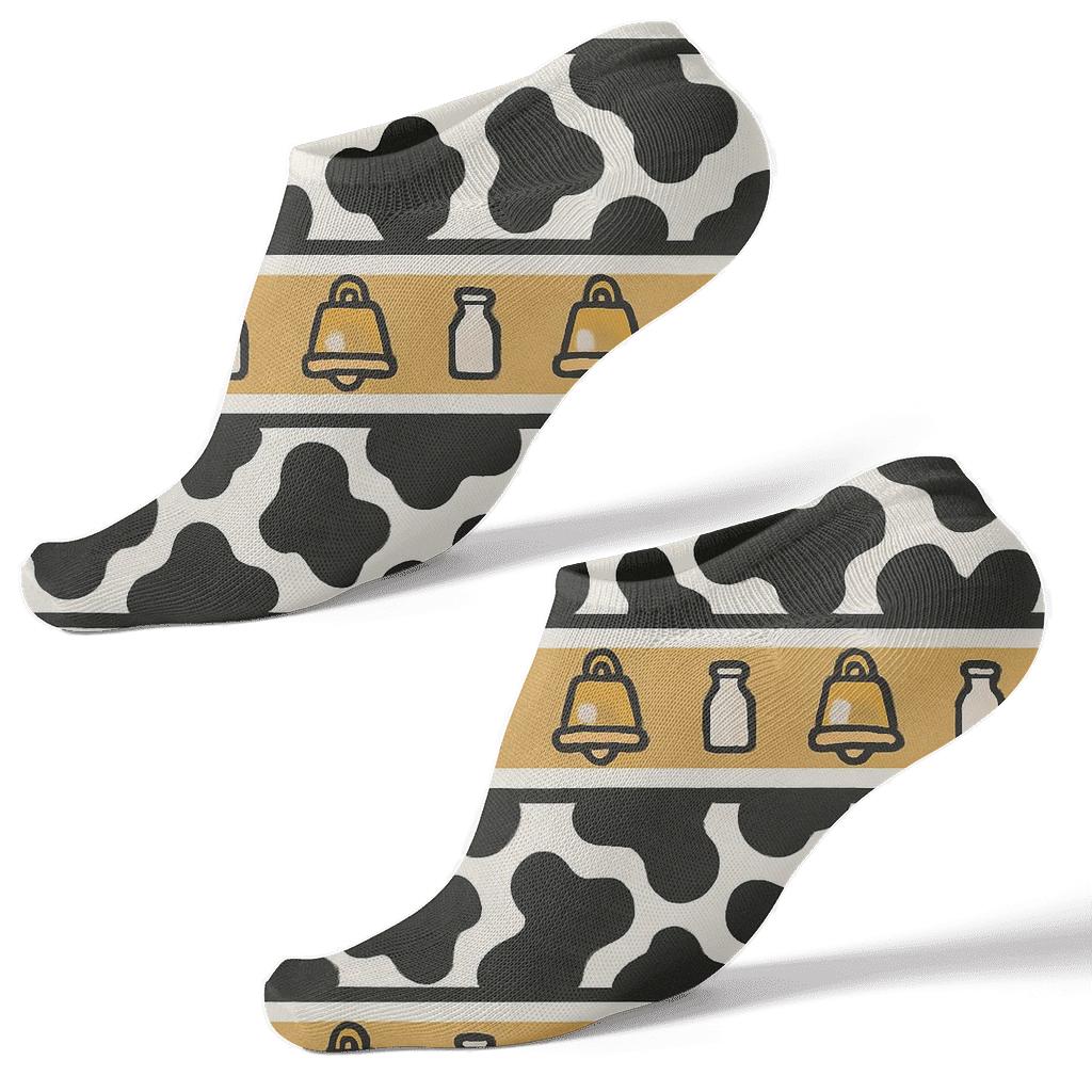 Creamery Conveyor Cowbell Stripe premium sports ankle socks