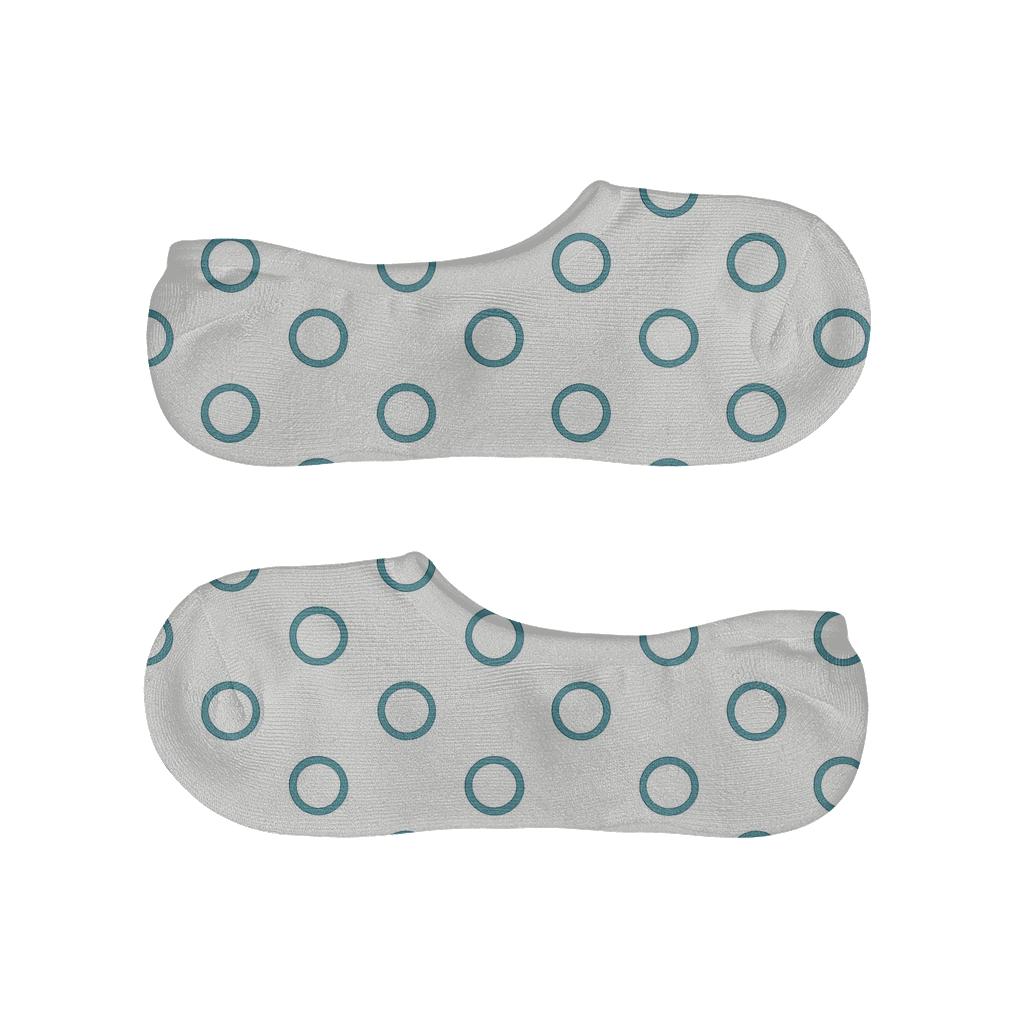 Micro Ring Circuit low cut no-show socks