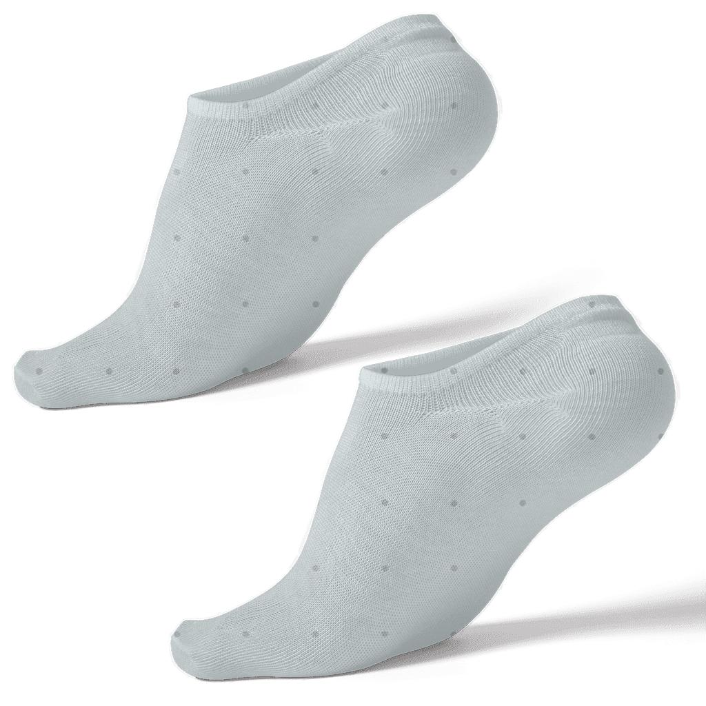 Quiet Dot Matrix trendy patterned ankle socks