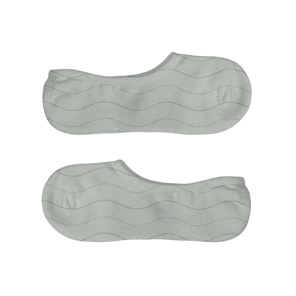 Aurora Wave Sequence comfortable invisible socks