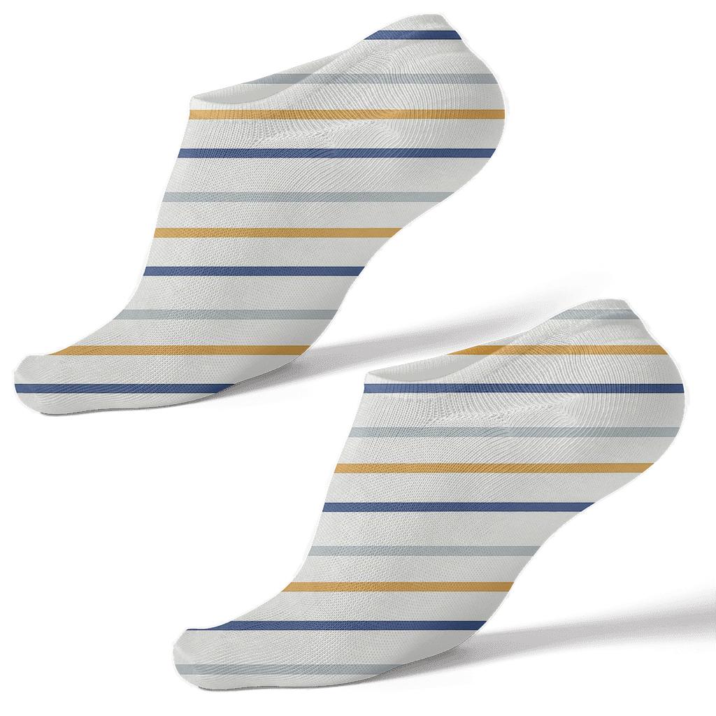 Stellar Stripe Interval premium sports ankle socks