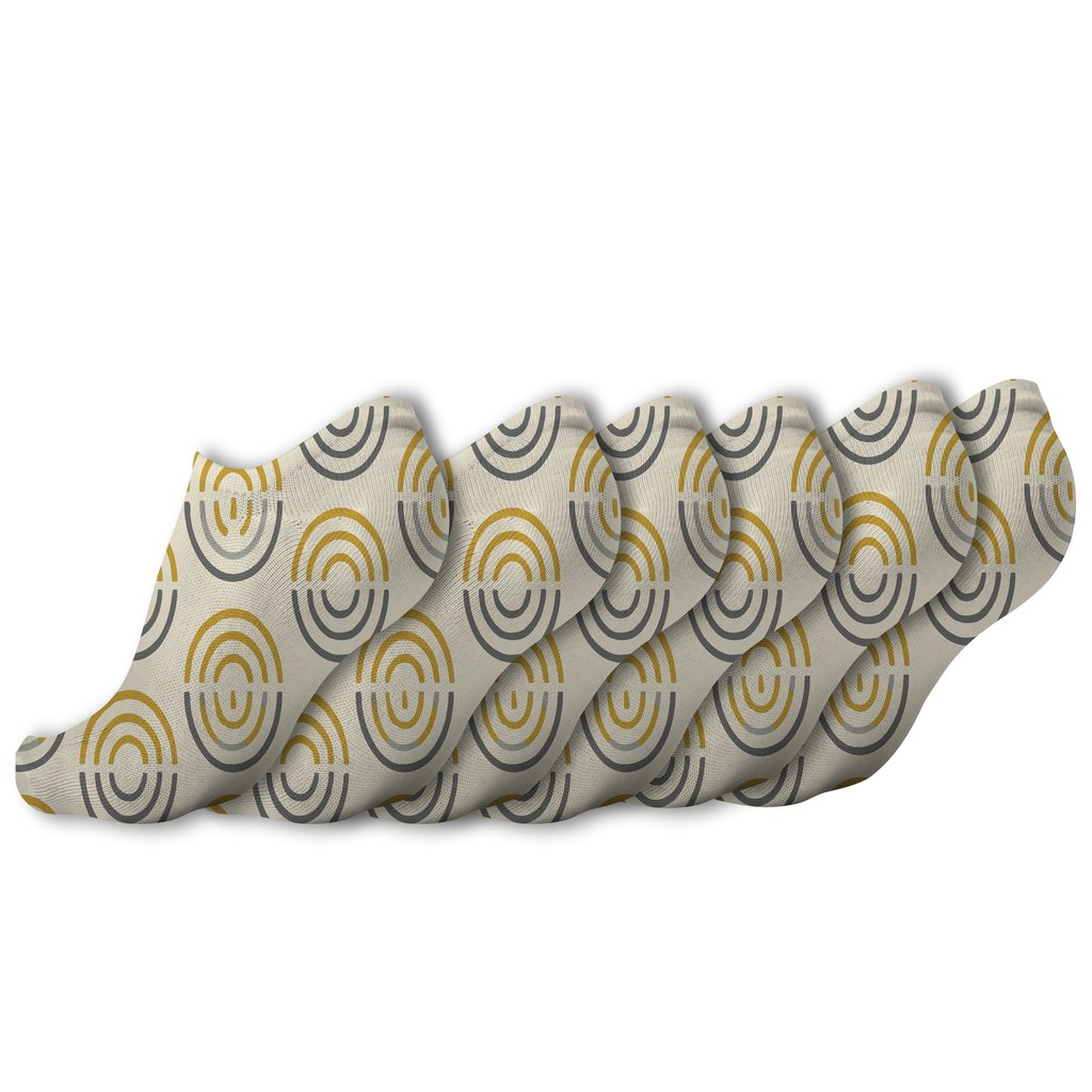 Solar Ring Steps soft everyday ankle socks