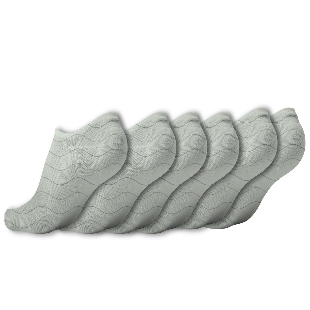 Aurora Wave Sequence custom ankle socks