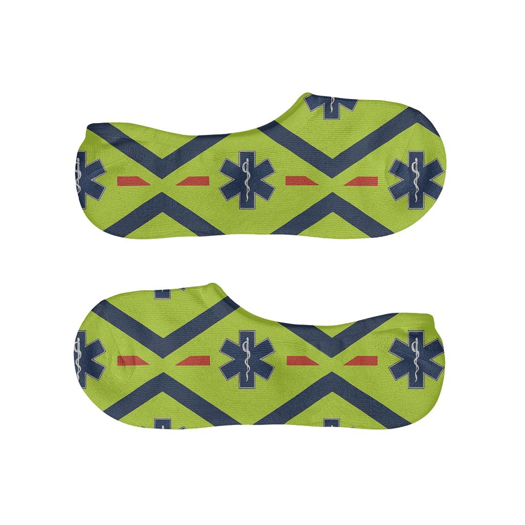Star-of-Life-Paramedic Chevron Bands unique hidden socks