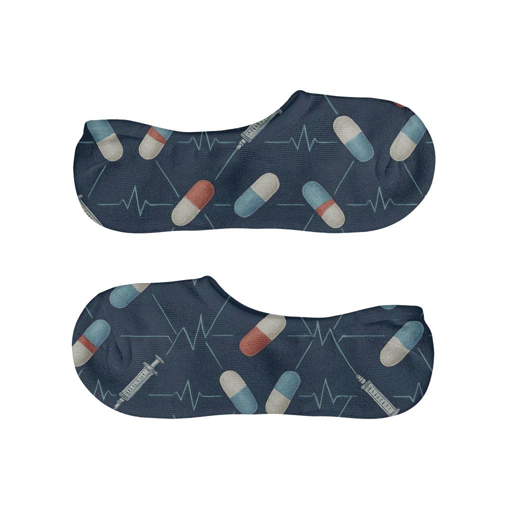Night Shift Pill Capsule Constellation unique hidden socks
