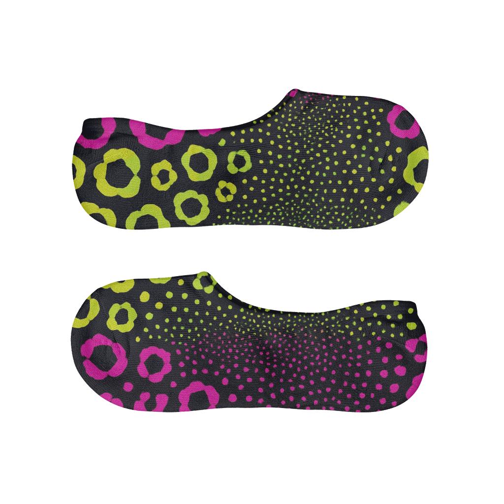 Neon Edge Rosette Bands unique hidden socks