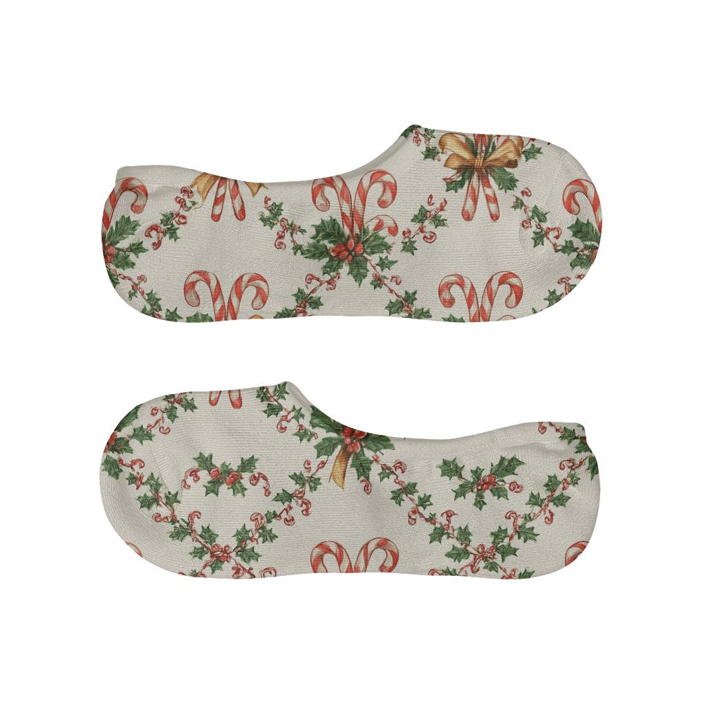 Peppermint Bouquet With Candy Canes Garland Frame trendy no-show sock styles