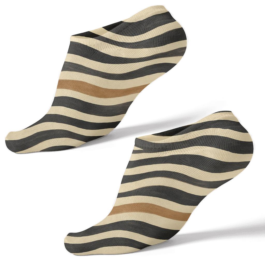 Landscape Flow Safari Stripe Horizon soft everyday ankle socks