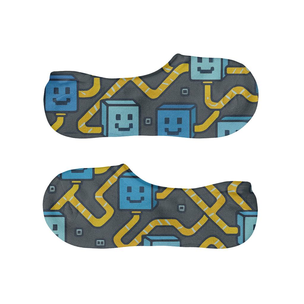 Packet Parade Cable Chevron unique hidden socks