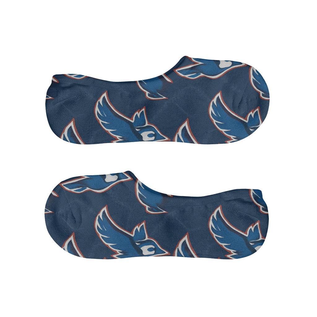 Blue Jays Flight Diamond Repeat comfortable invisible socks