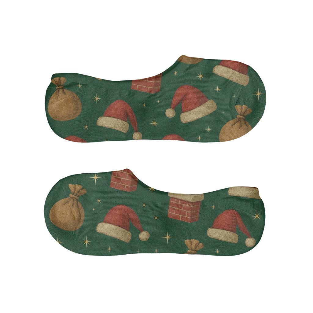 Constellation-Santa Claus Scatter Night Sky personalized invisible socks