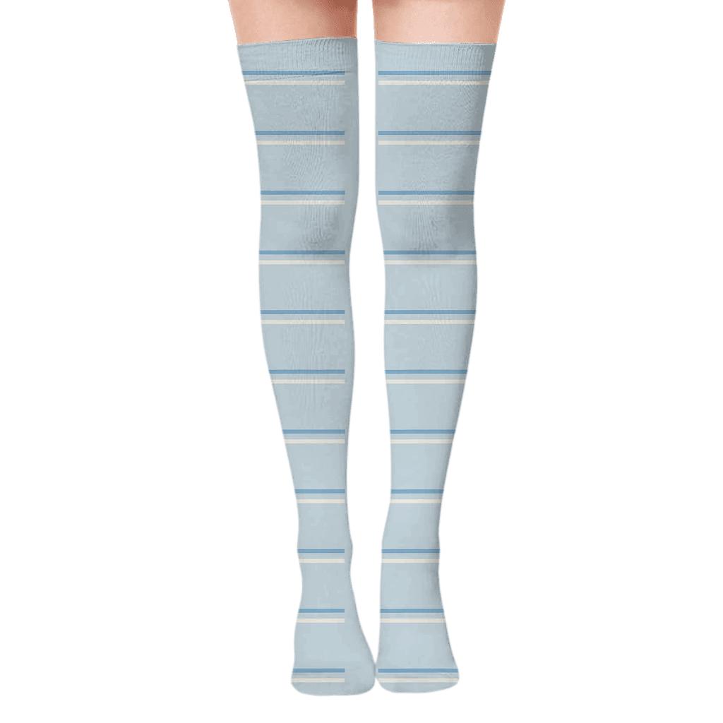 Slim Band Duplex soft everyday over-the-knee socks