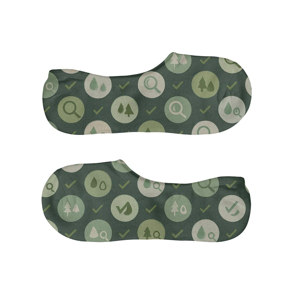 Field Badge Tapestry With Environmental Inspector Motifs comfortable low-cut socks