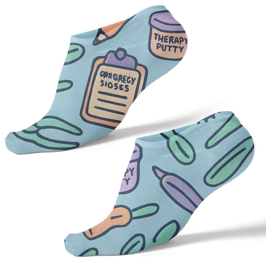 Stellar Therapy Toolkit Grid For Occupational Therapist soft everyday ankle socks