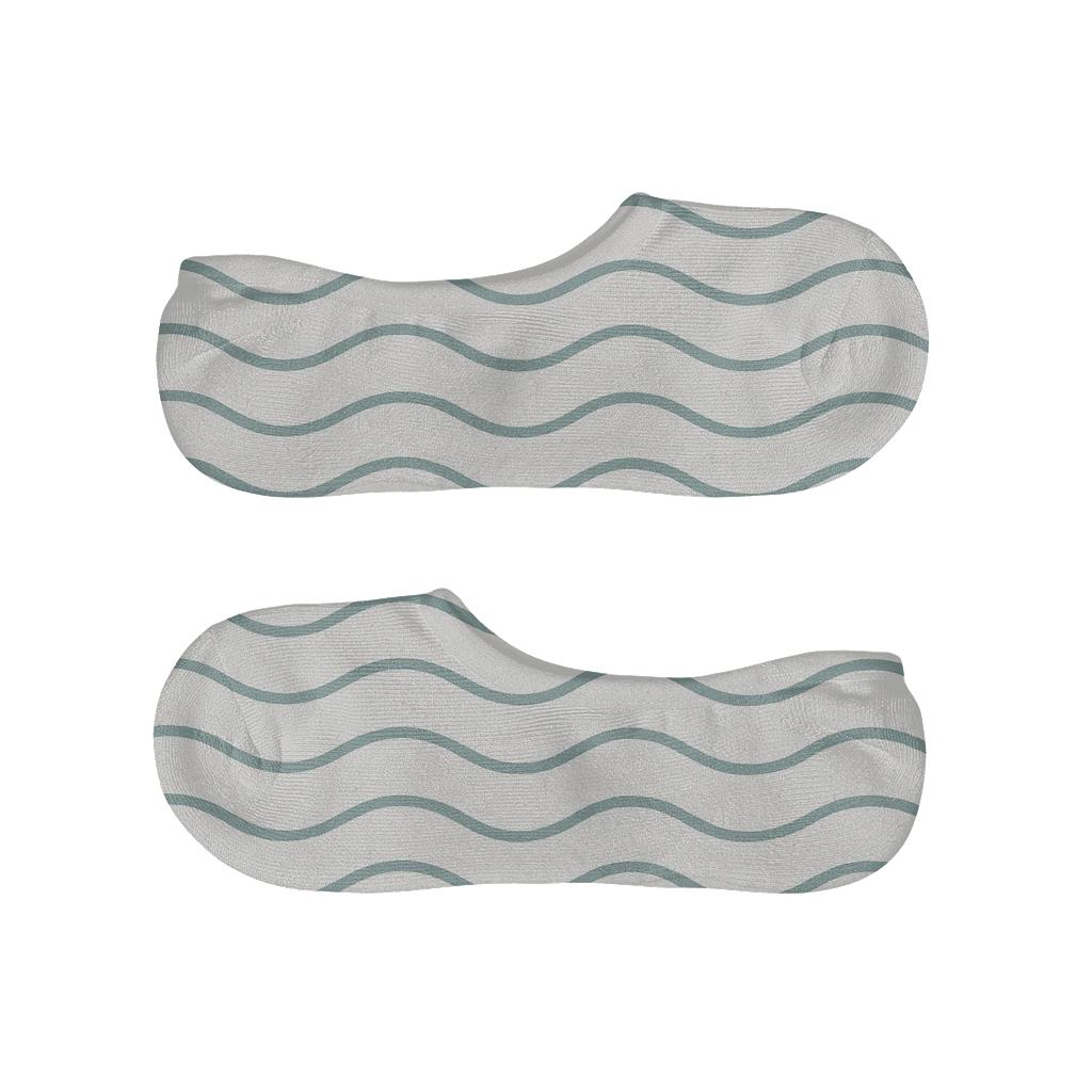 Soft Wave Rail breathable no-show socks