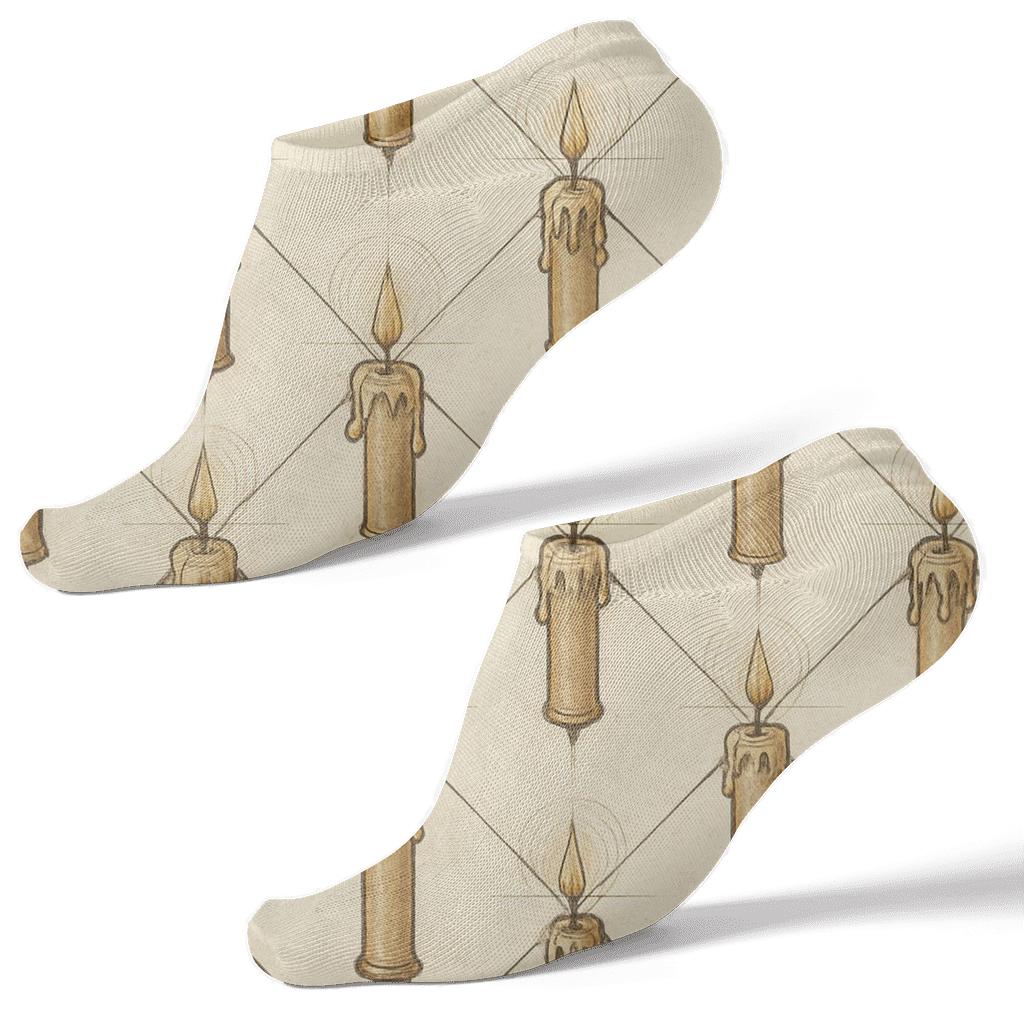 Waxwork Lattice In Candle Edition premium sports ankle socks