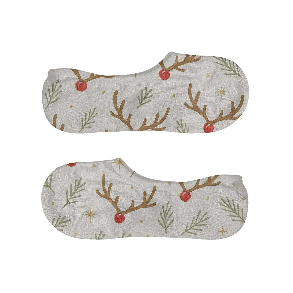 Antler Crown Garland With Rudolph Glow trendy no-show sock styles