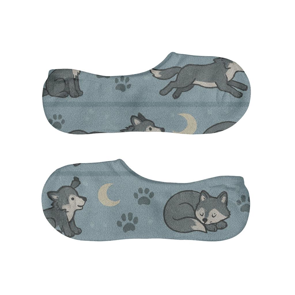 Pack Constellation Bands With Gray Wolf Motifs unique hidden socks