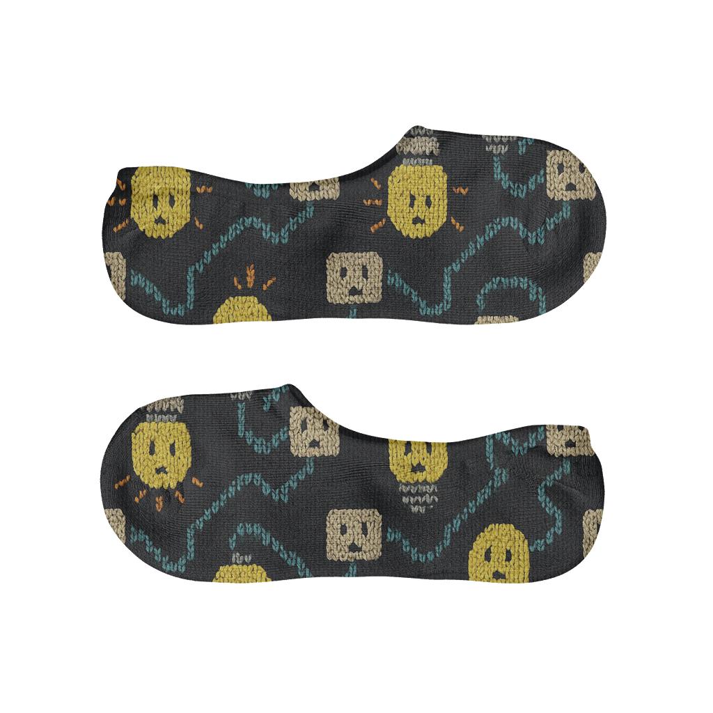 Electrician Circuit Starfield Knit trendy no-show sock styles