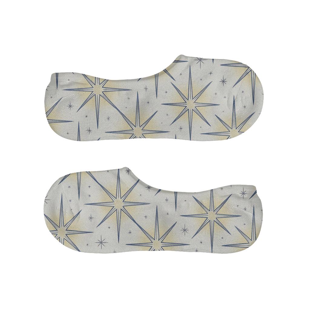 Guiding Halo Tessellation Star Of Bethlehem low cut no-show socks